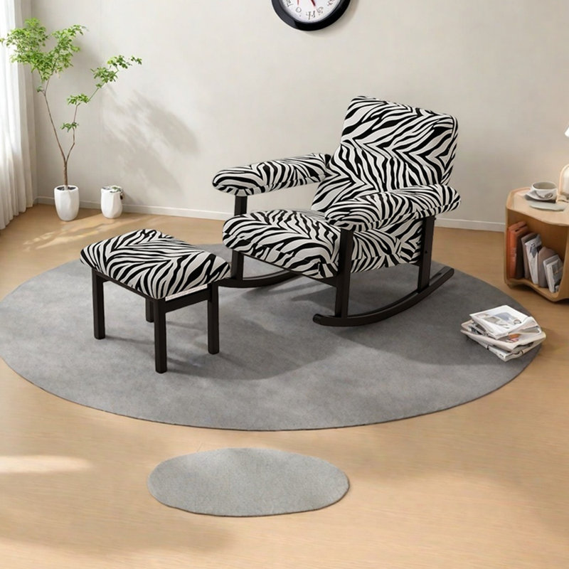 Ergonomically designed comfortable rocking chair