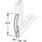 Corner Mount Flat Window Spring That Holds Window Screens Into Sliding