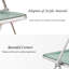 Chaise pliante en acrylique empilable et imperméable en acrylique (ensemble de 6)-103624615