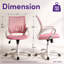 Chaise de bureau ergonomique en filet-106361660-127449466