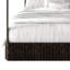 Lit plateforme en métal avec tiroirs de rangement en velours-400645394-400645399