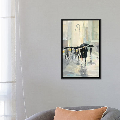 «City in The Rain», reproduction sur toile