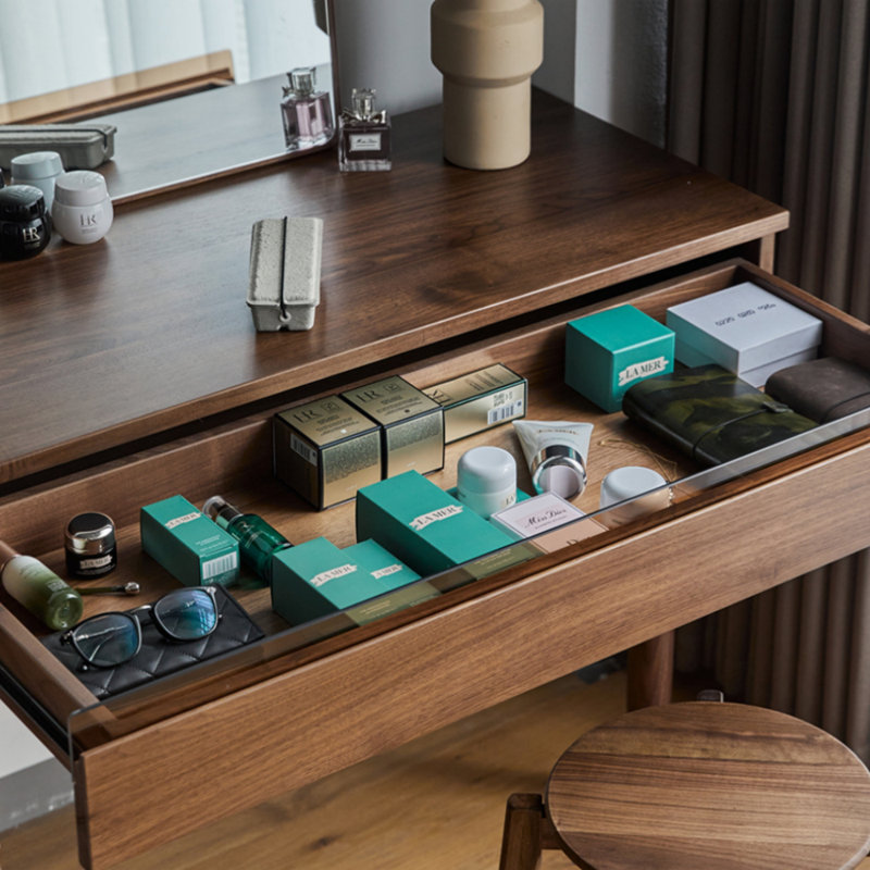 Commode multifonctionnelle en bois massif