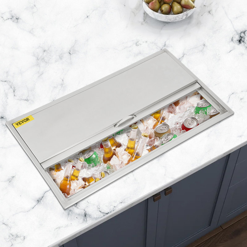 Glacière pour cuisine d'extérieur VEVOR 109,9 Quarts