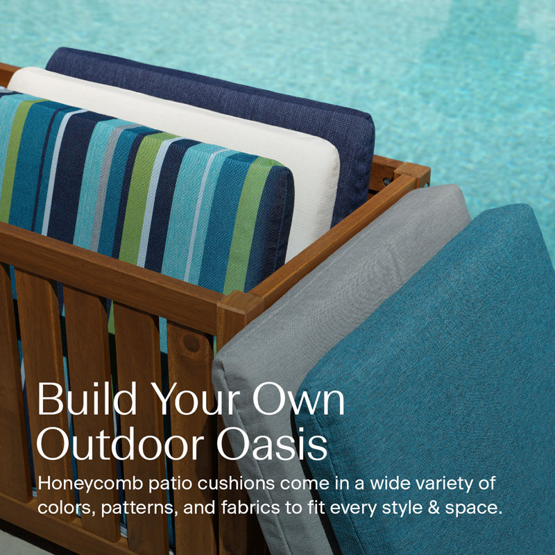 Universal Seat Cushion, Evergreen Stripe