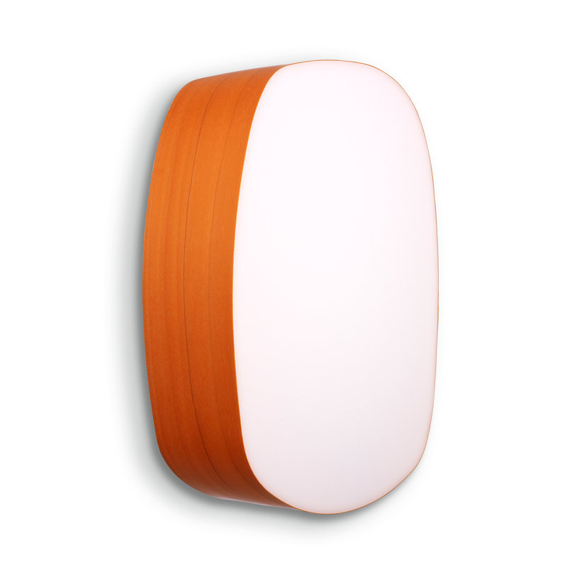 Guijarro 1 - Light Flush Mounted Sconce, Orange, GX53 Base