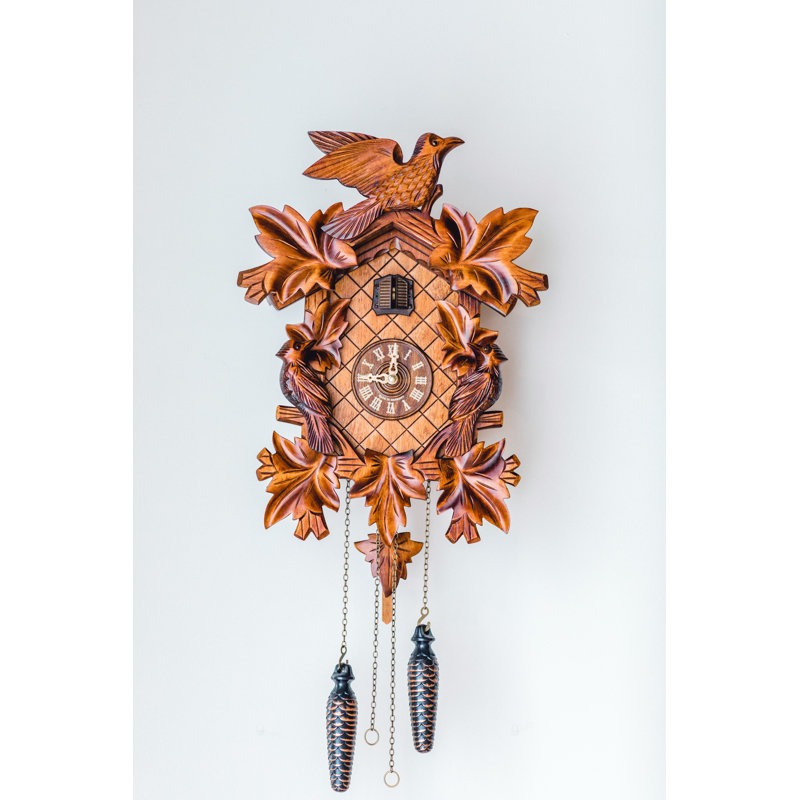 Solid Wood Cuckoo Wall Clock