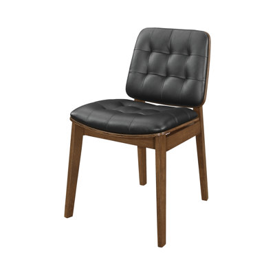 Henrietta 18.5'' H Tufted Faux Leather Upholstered Side Chair