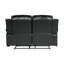 Causeuse inclinable double traditionnelle de 62,5 po Pablo-20244841