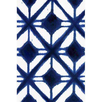" Ink Pattern Navy "