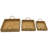 Samos Bamboo Tray - Set of 3