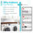 Kaboon Washer Dryer Countertop With Edge Rails, 28" X 58"-112586626