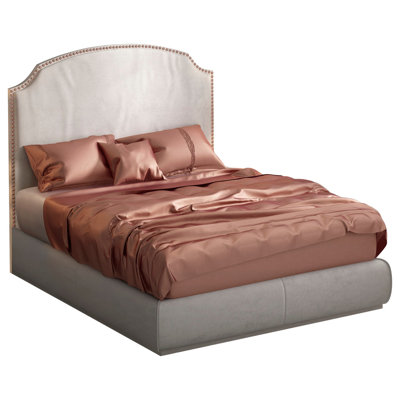 Upholstered Panel Bed
