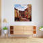 A Suburban Street, 1884 Classic Colorful Abstract Architecture City Wall Art Print by Paul Gauguin - Wrapped Canvas Print-591803268