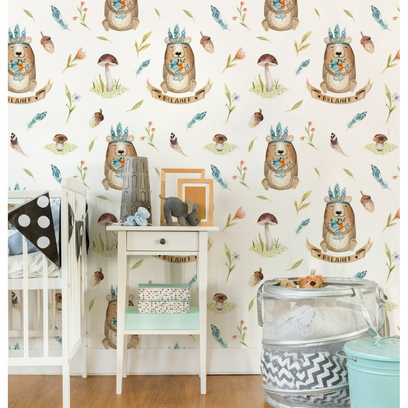Verret 2.5m x 2.5m Matte Peel & Stick Mural, 250 x 250cm