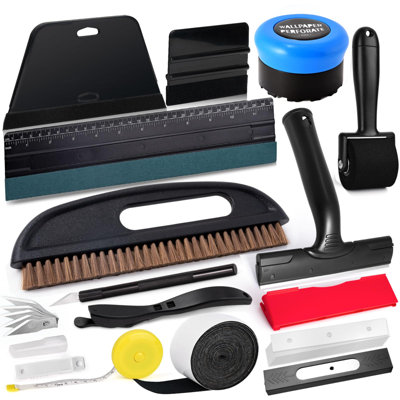 Ensemble d'outils d'installation et de retrait de dosseret auto-adhésif Peel and Stick