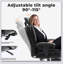 Chaise de bureau ergonomique en similicuir de 200 kg avec support lombaire et dossier haut, chaise de bureau ergonomique avec appui-tête relevable,-507877453