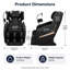 Fauteuil compact zéro gravité
