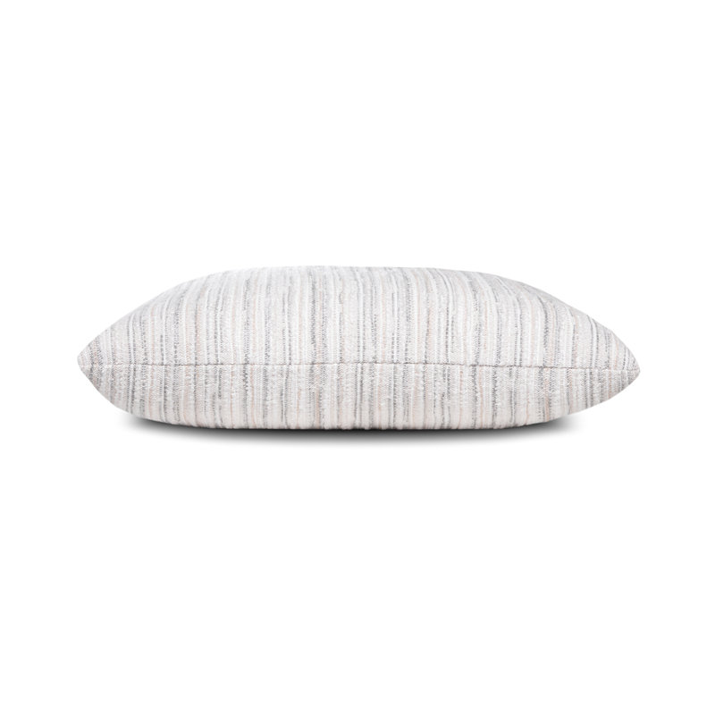 Luxe Stripe Indoor/Outdoor Square Performance Pillow Cover & Insert, 22"H x 22"W