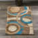 Tapis abstrait beige / brun Adonia