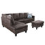 Canapé modulaire en L 3 pièces pour salon Manol-87957684-87957680