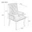 Fauteuils de salle à manger rembourrés Elegant-1254959046