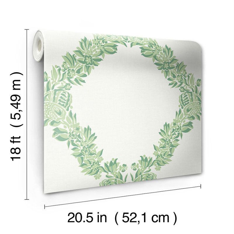 Papier peint treillis adhésif, Jade