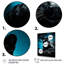 «Red Blue Panther Hidden Observer Infrared» sur impression sur toile-91382245-91382246