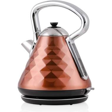 Ovente 1.7 Quarts Stainless Steel Electric Tea Kettle & Reviews