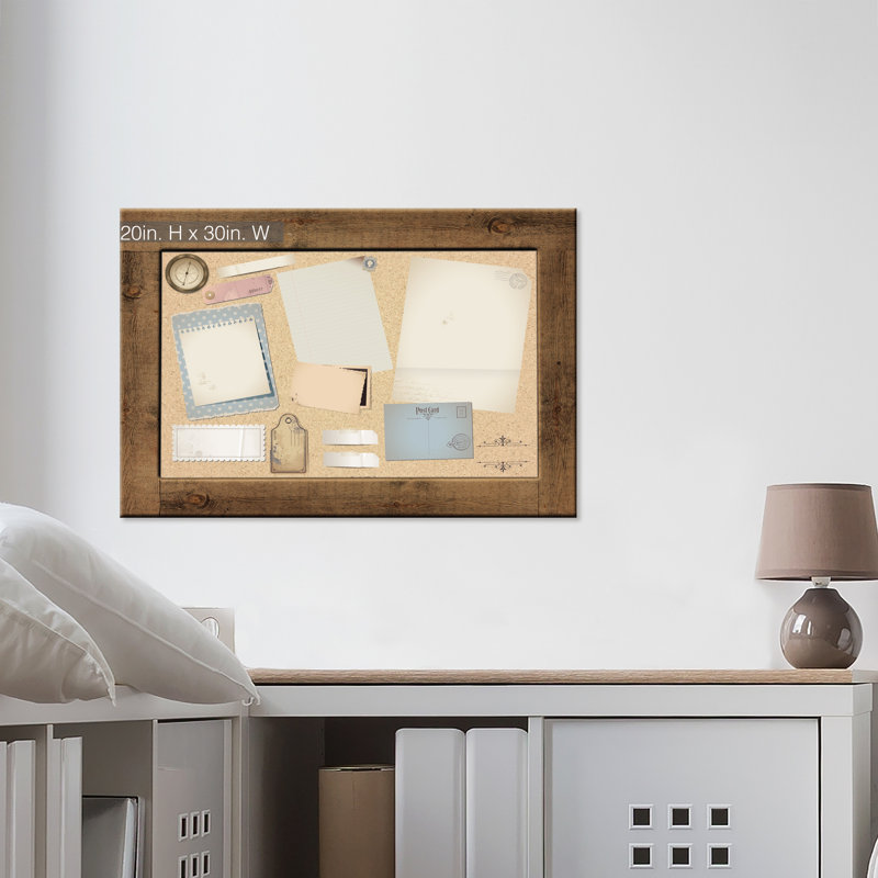 Tableau effaçable à sec mural «Venture», 20" H x 30" W x 0,75" D