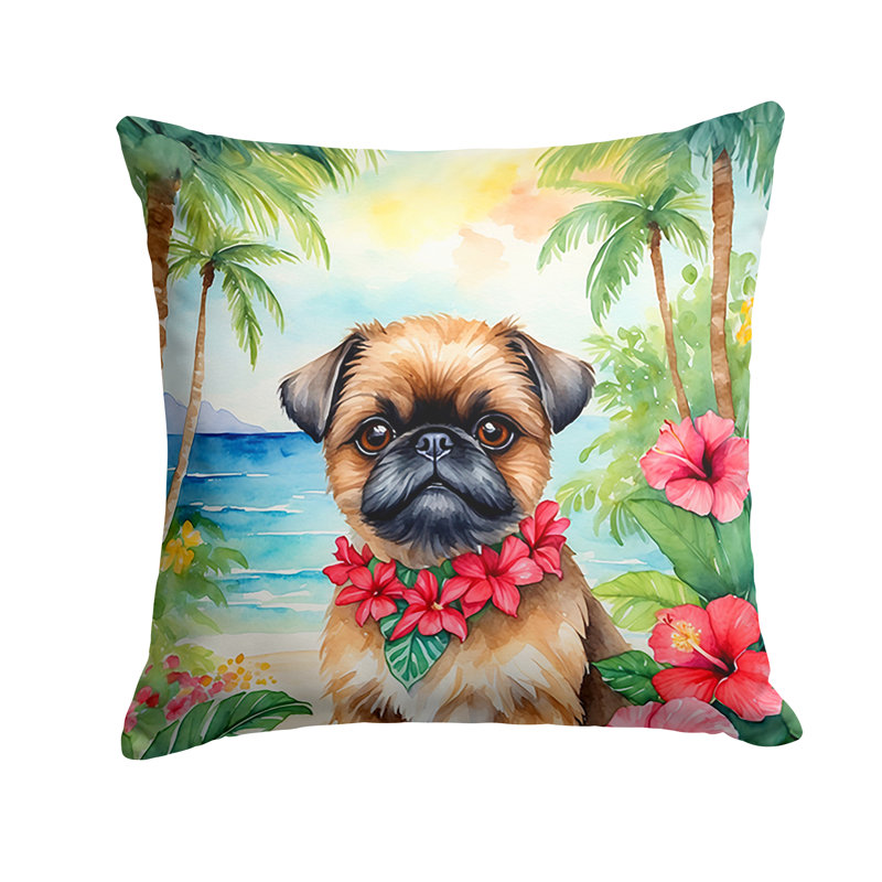 Coussin décoratif intérieur / extérieur Autre / Sans motif, H 18 po x l 18 po