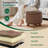 Upholstered Storage Ottoman Bench, PU Leather Button Tufted Ottoman Footrest Stool for Living Room-1018384417