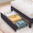 Huntsville 4-Drawer Velvet Upholstered Platform Bed-245840174-232083504