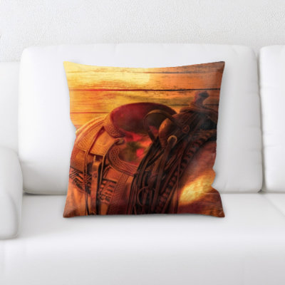 Laird Horse Throw Pillow