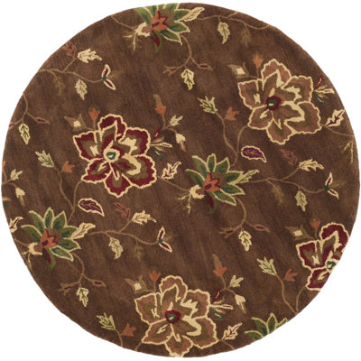 Arber Hand Tufted Wool Floral Rug