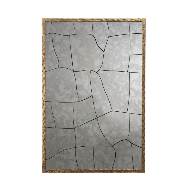 Fractu Rectangle Iron Mirror
