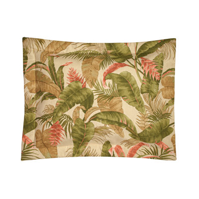 La Selva Tropical Cotton Floral Sham