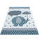 Baymore Animal Print Flatweave Area Rug