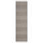 Tapis rayé ivoire / anthracite en coton tissé à plat à la main Bester-24598018