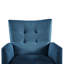 Fauteuil inclinable Amaurie Tacho avec dossier capitonné-1226636064