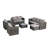 6 Piece Outdoor Conversation Set-976983763