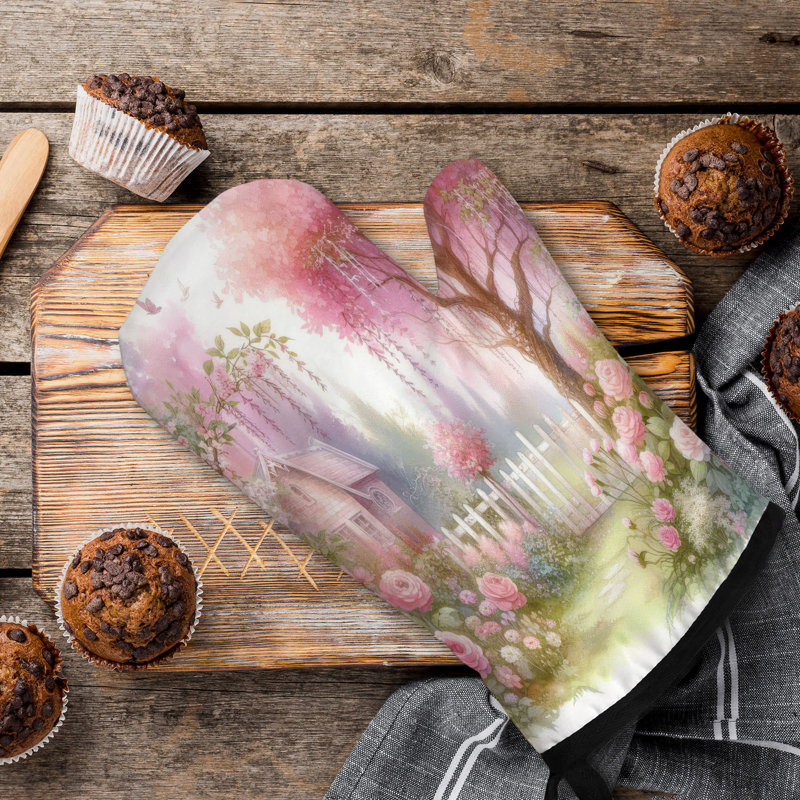 Fourre-tout en coton rose Fairy Haven