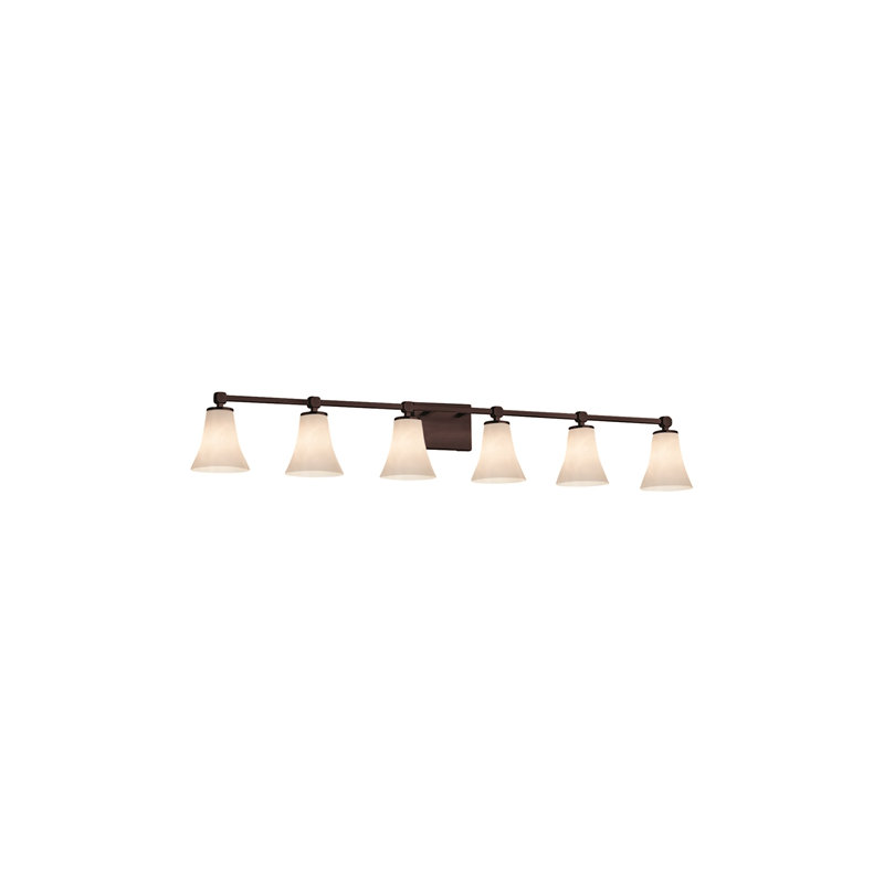 Arkham 6 - Light Dimmable Vanity Light, Dark Bronze