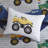 Nash Blue Monster Truck Reversible 3-Piece Twin Quilt Set-1614818077