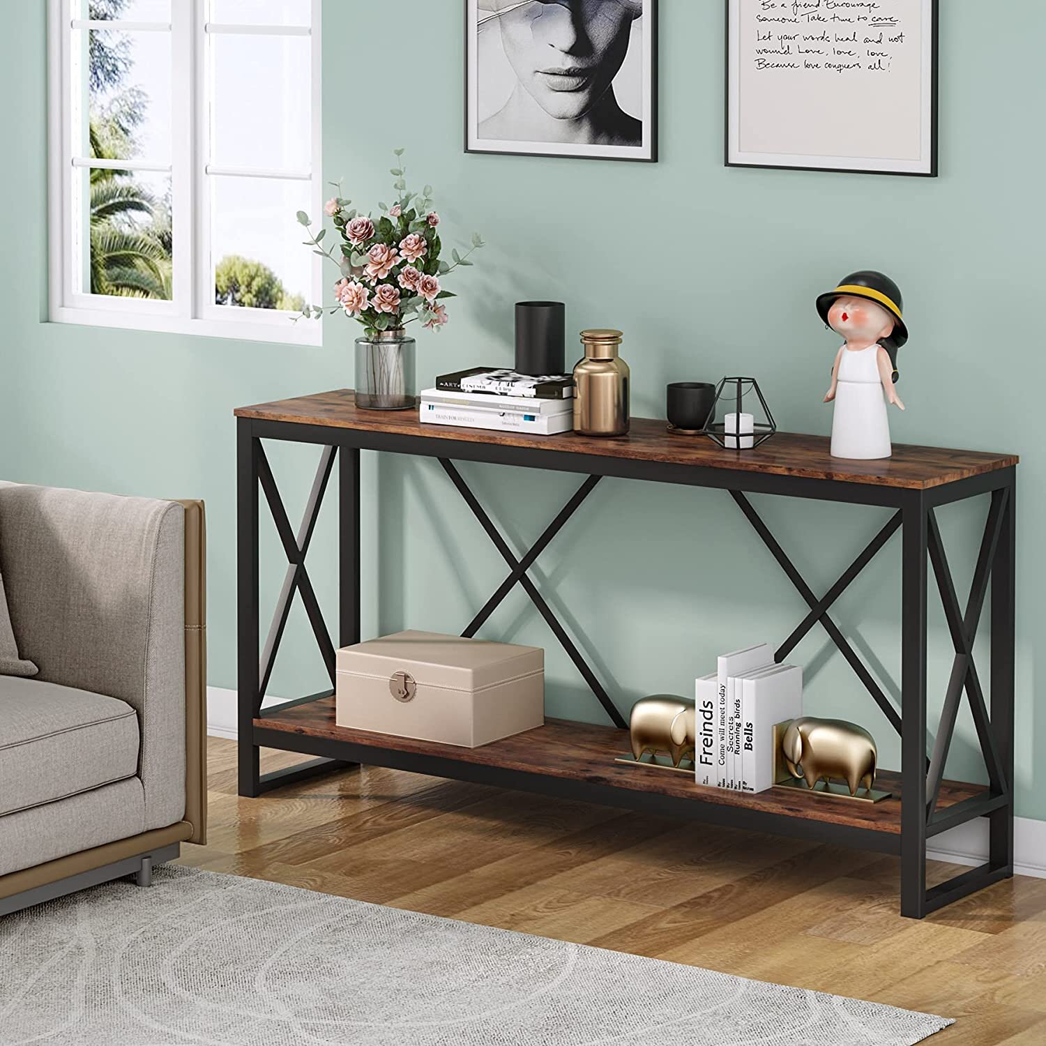 17 Stories Assiya 70.9'' Console Table & Reviews | Wayfair