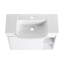 Meuble-lavabo mural avec lavabo en céramique blanche-1333522087