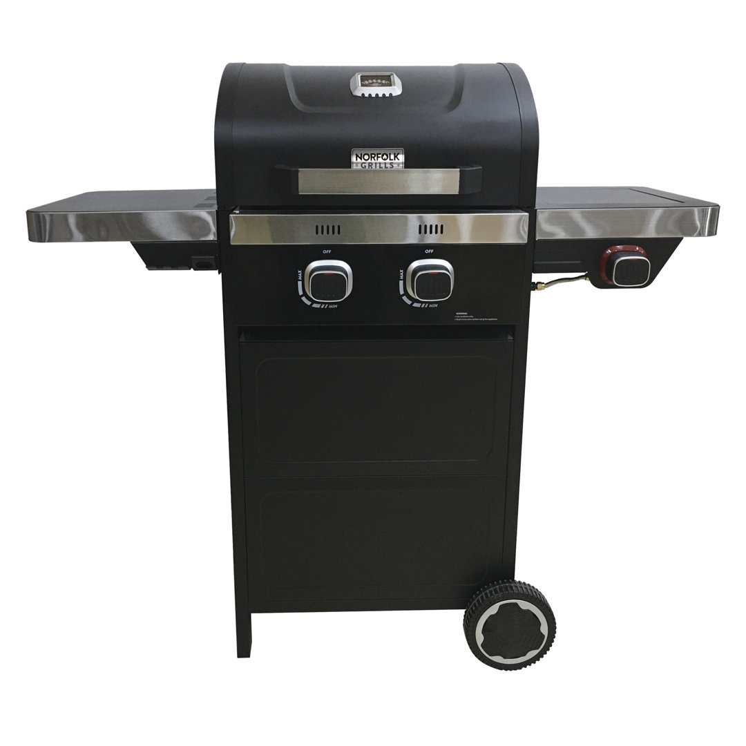 Norfolk Leisure Norfolk Grills Vista 2-Burner With Side Burner Grill & Bundle - Image 4