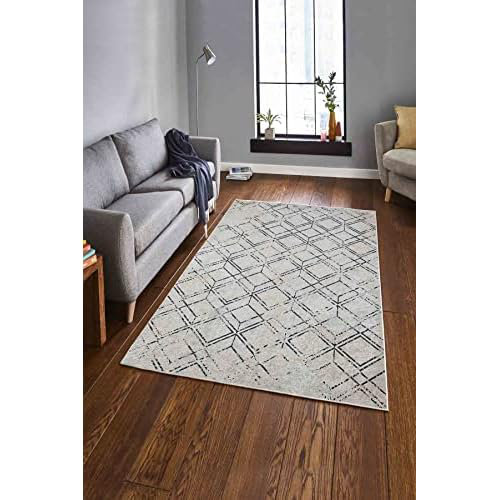Aldaco Machine Woven / Power Loomed 80cm X 150cm Area Rug