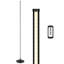 Lampe de coin sur pied 57,5 "à DEL avec télécommande