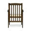 2 pièces Chaise de salle à manger en bois avec coussins - gris + crème, et patios gris + coussins en mousse crème, pour-607293584